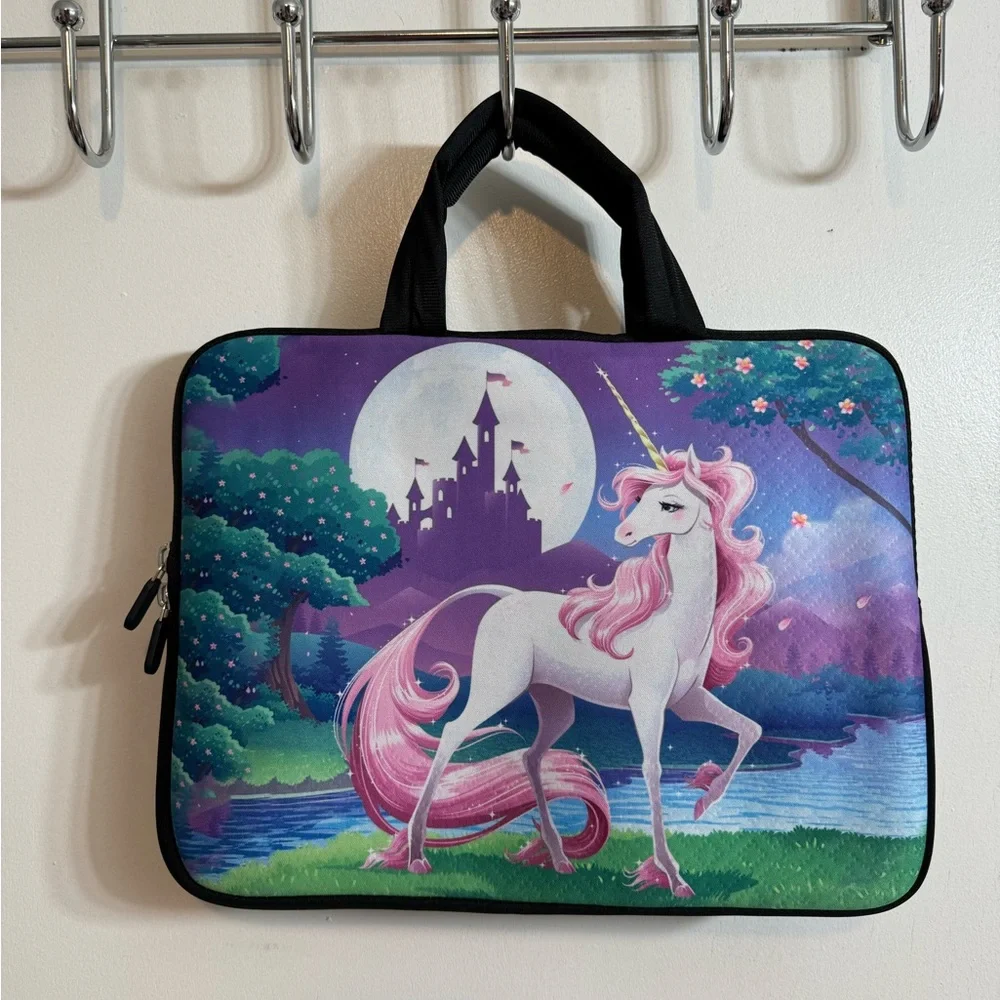 Fantasy Unicorn Laptop Carrying Case